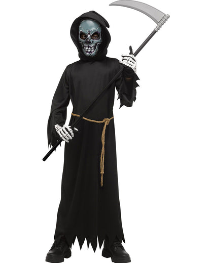 Electro Skull Reaper Light Up Boys Costume