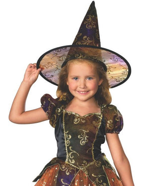 Elegant Witch Girls Costume