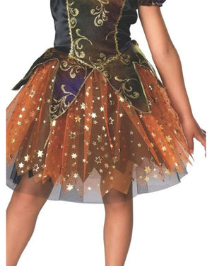 Elegant Witch Girls Costume