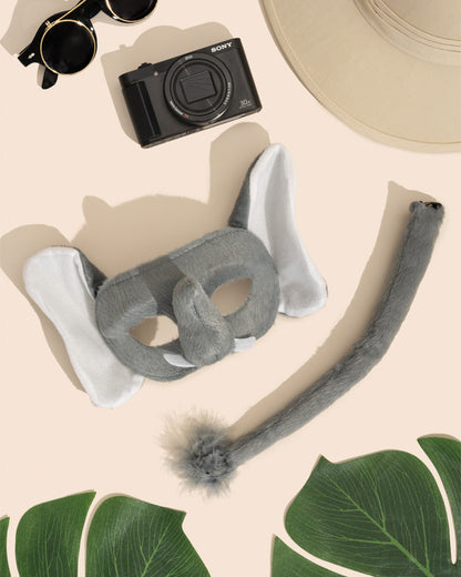 Elephant Mask and Tail Set