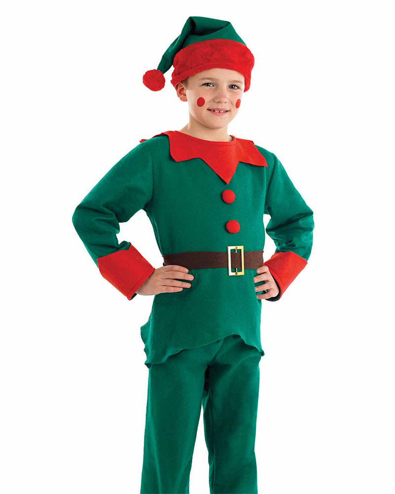 Elf Kids Christmas Costume