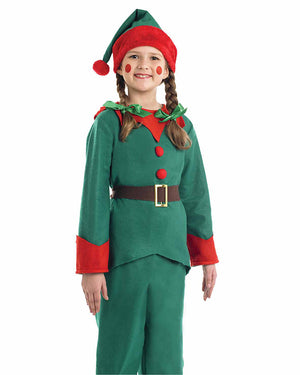 Elf Kids Christmas Costume