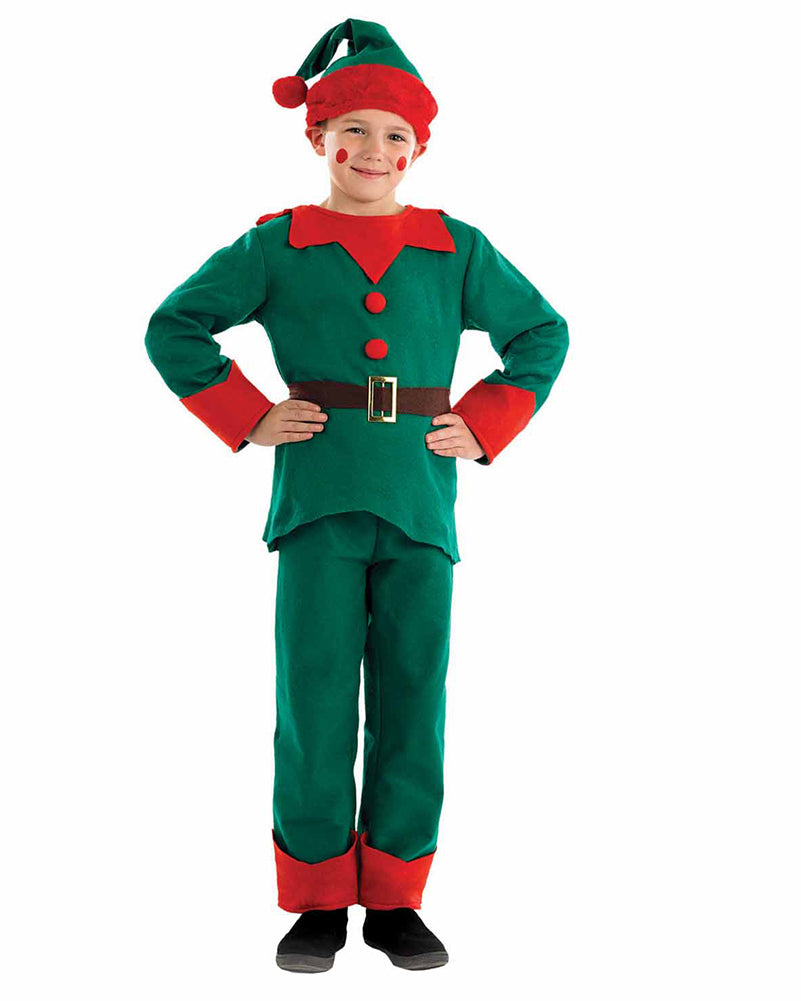 Elf Kids Christmas Costume