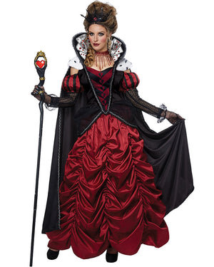 Elite Dark Queen of Hearts Womens Costume