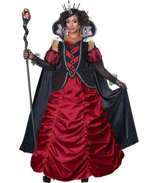 Elite Dark Queen of Hearts Womens Costume