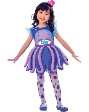 Elly Octopus Girls Costume