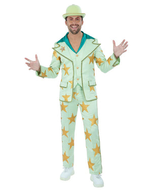 Elton John Walk of Fame Star Deluxe Mens Costume