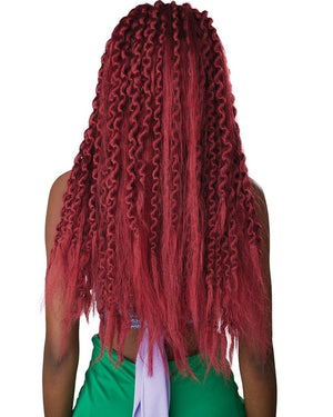 Enchanted Mermaid Long Red Curly Wig