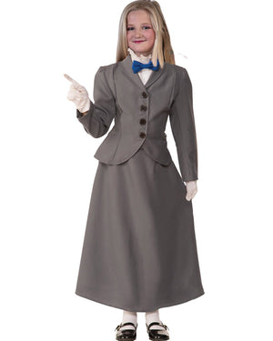 English Nanny Kids Costume