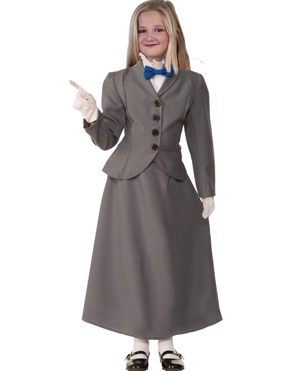 English Nanny Kids Costume