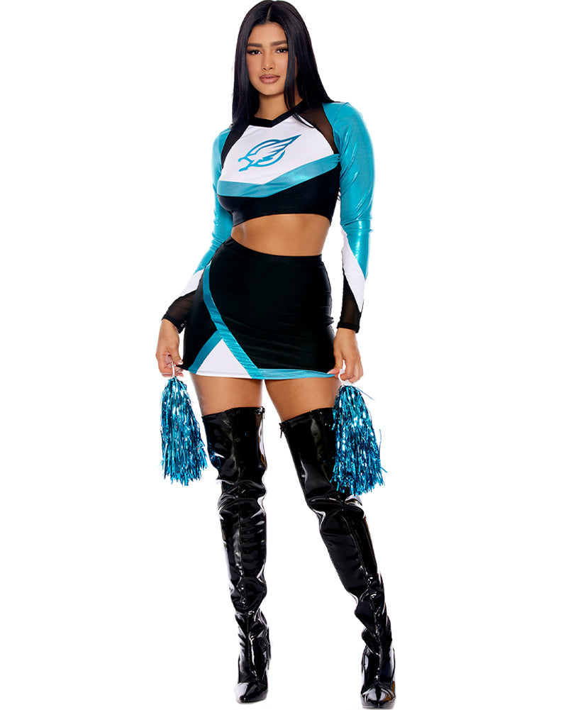 Euphoric Cheerleader Womens Costume