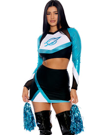 Euphoric Cheerleader Womens Costume