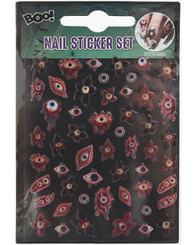 Evil Eye Nail Sticker Set For Halloween