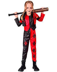 Evil Harlequin Girls Halloween Costume