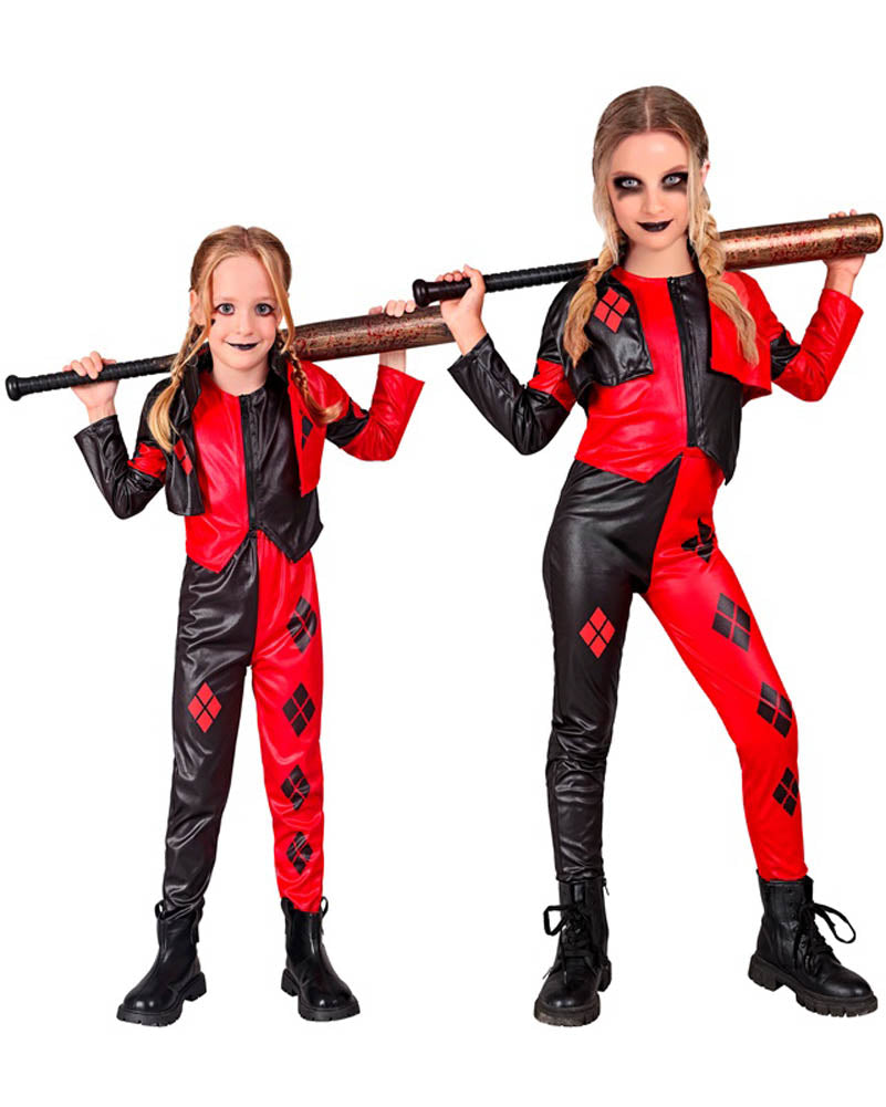 Evil Harlequin Girls Costume