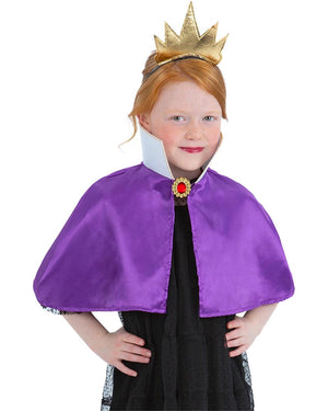 Evil Queen Crown and Cape Set