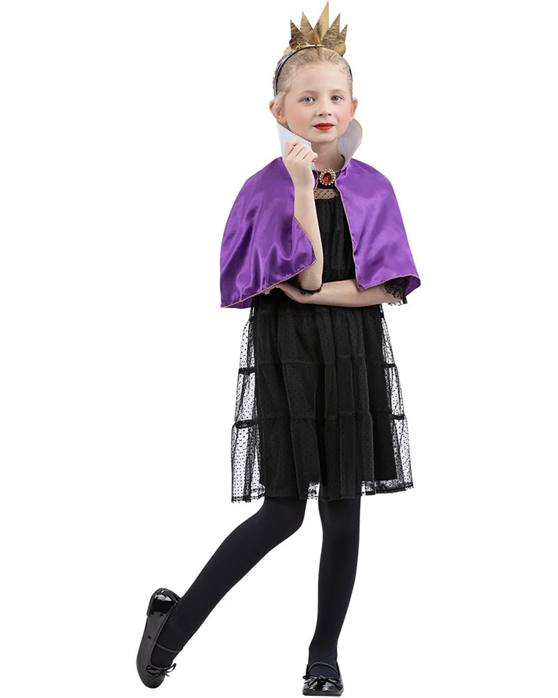Evil Queen Crown and Cape Set