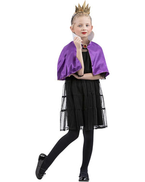 Evil Queen Crown and Cape Set