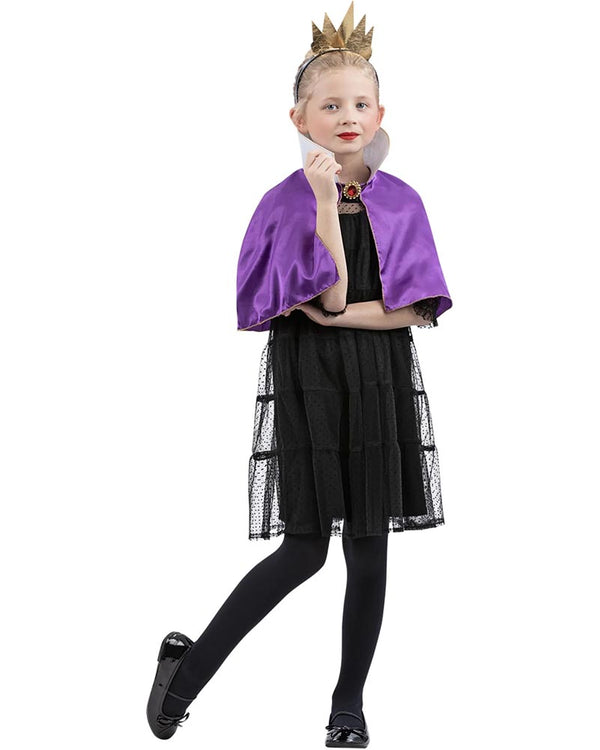Evil Queen Crown and Cape Set