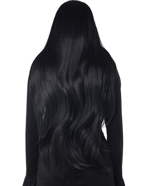 Extra Long Black Wig