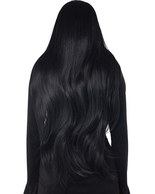 Extra Long Black Wig