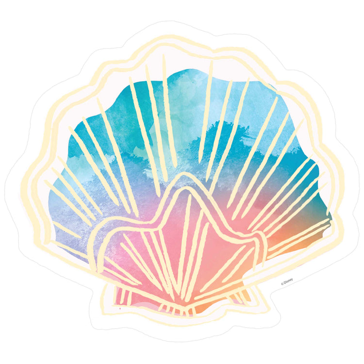 The Little Mermaid 18cm Shaped Paper Plates Pack of 8