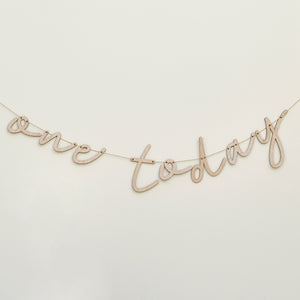 First Birthday Bunting