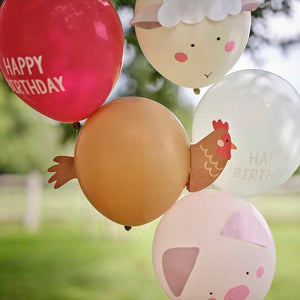 Farm Friends Birthday Balloon Party Bundle