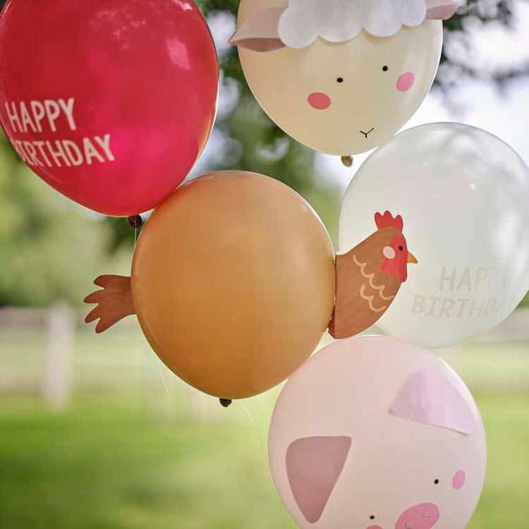 Farm Friends Birthday Balloon Party Bundle