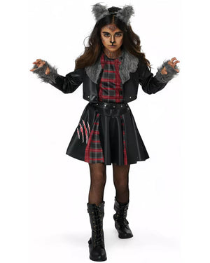 Fab Wolf Girls Costume