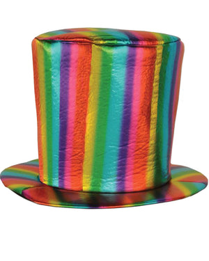 Fabric Rainbow Hat