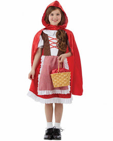 Fairytale Red Girls Costume