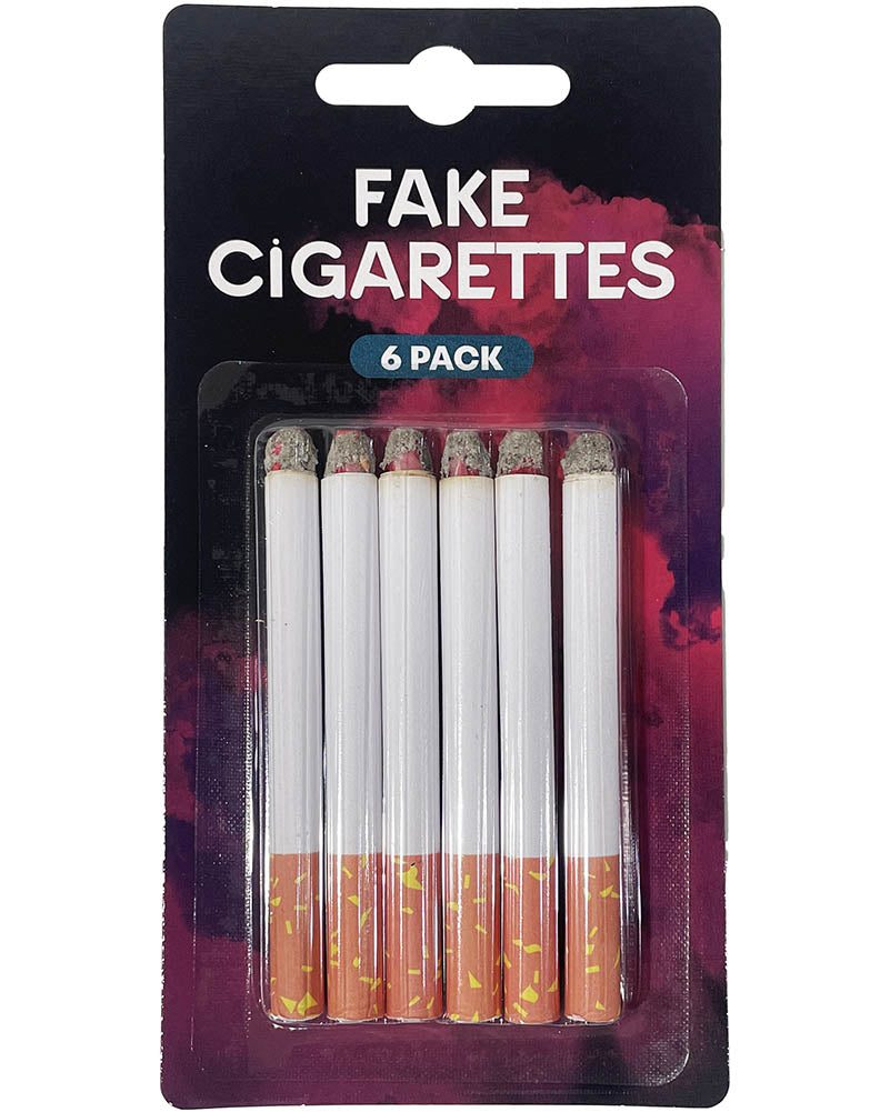 Fake Cigarette Props Pack of 6