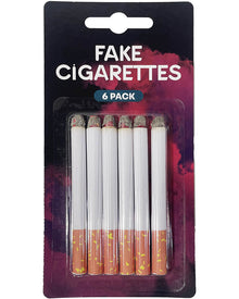 Fake Cigarette Props Pack of 6