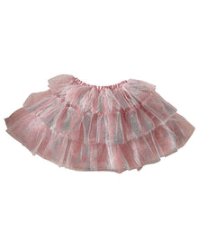 Fairy Princess Pink & Silver Sparkle Tutu 3-5 Years