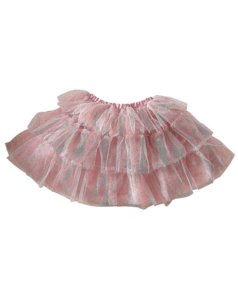 Fairy Princess Pink & Silver Sparkle Tutu 5-7 Years
