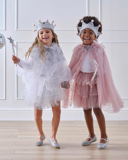 Fairy Princess White & Silver Sparkle Tutu 3-5 Years