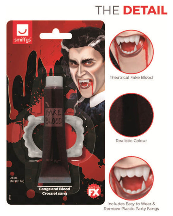 Fangs and Fake Blood