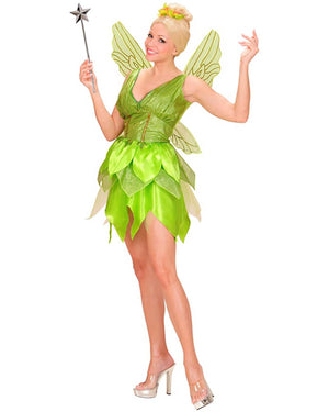 Fantasy Green Fairy Womens Costume