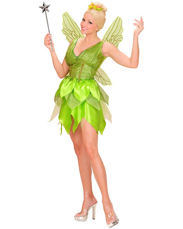 Fantasy Green Fairy Womens Costume