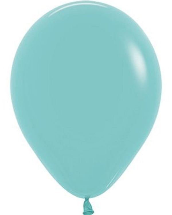 Fashion Aquamarine Green 30cm Latex Balloons Pack of 50