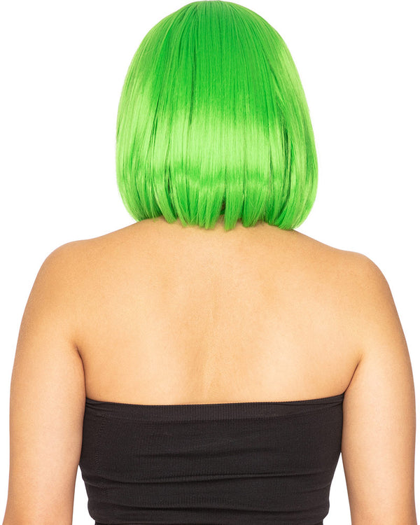 Fashion Deluxe Apple Green Bob Wig