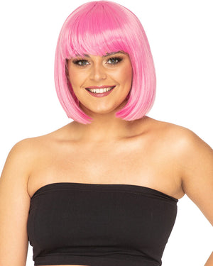 Fashion Deluxe Candy Pink Bob Wig