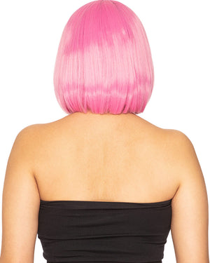 Fashion Deluxe Candy Pink Bob Wig