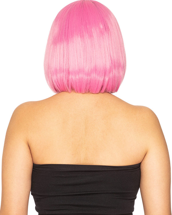 Fashion Deluxe Candy Pink Bob Wig