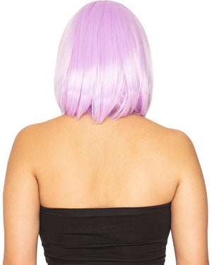 Fashion Deluxe Frosted Lavender Bob Wig