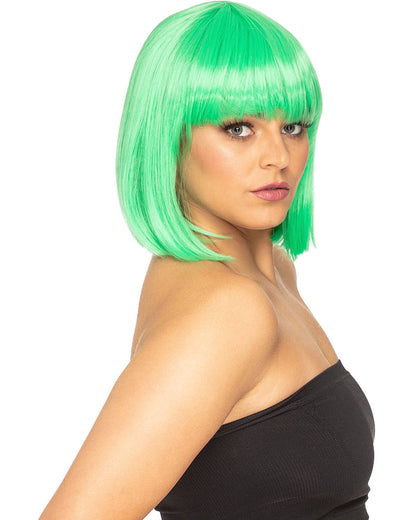 Fashion Deluxe Spearmint Green Bob Wig