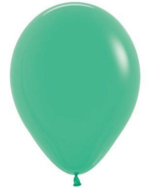 Fashion Green 30cm Latex Balloons Pack of 50