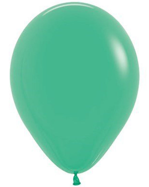 Fashion Green 30cm Latex Balloons Pack of 50