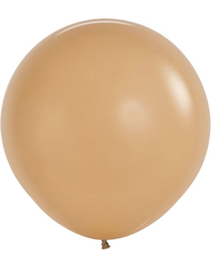 Fashion Latte 60cm Latex Balloons Pack of 10